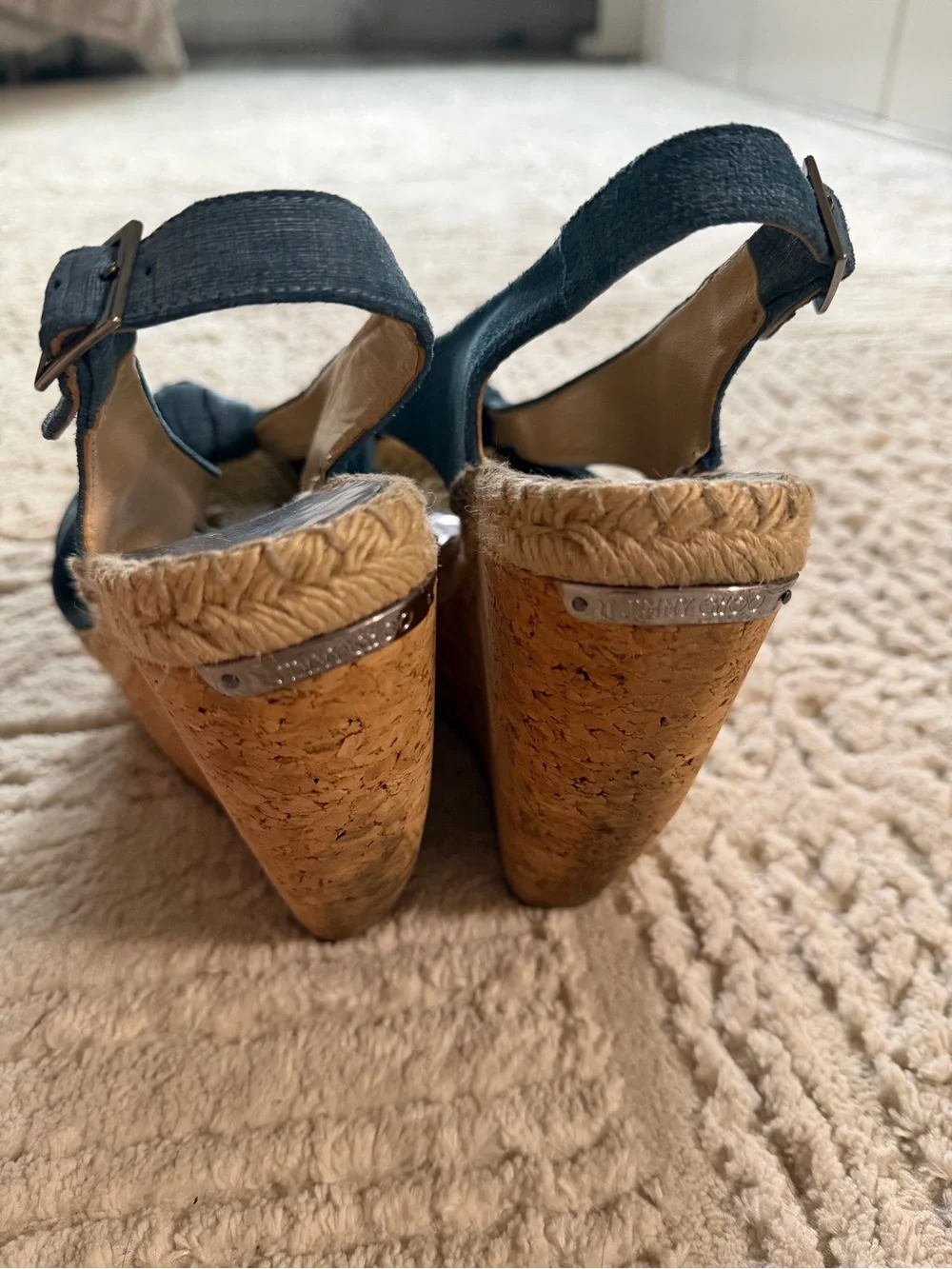 Jimmy Choo denim blue